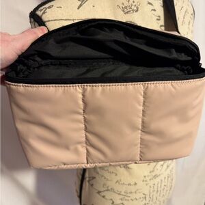 Calpak nylon pale pink crossbody